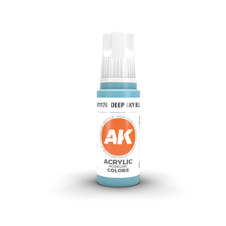3Gen Paints - Ak Interactive 11176 - Deep Sky Blue 17ml