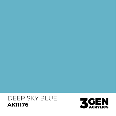 Ak Interactive 11176 - Deep Sky Blue 17ml [1]