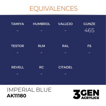 Ak Interactive 11180 - Imperial Blue 17ml [2]