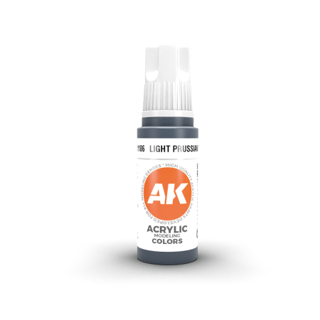 3Gen Paints - Ak Interactive 11186 - Light Prussian Blue 17ml