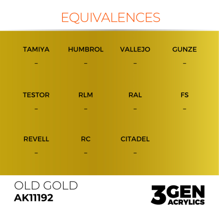 Ak Interactive 11192 - Old Gold 17ml [2]