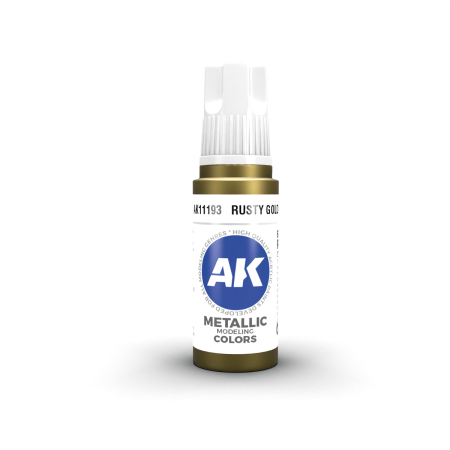 AK Interactive - Ak Interactive 11193 - Rusty Gold 17ml