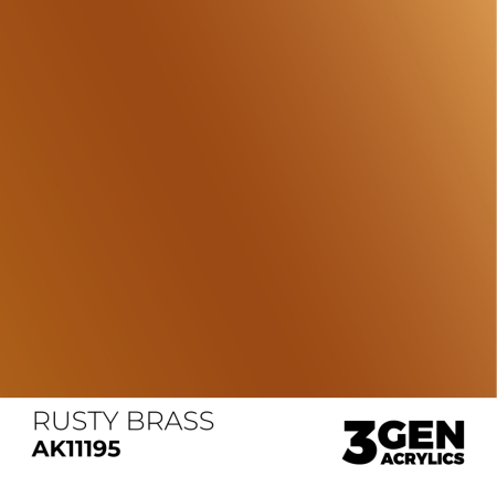 Ak Interactive 11195 - Rusty Brass 17ml [1]