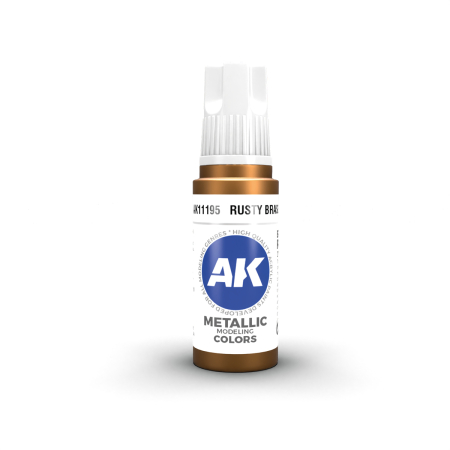 AK Interactive - Ak Interactive 11195 - Rusty Brass 17ml