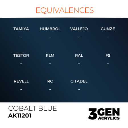 Ak Interactive 11201 - Cobalt Blue 17ml [2]