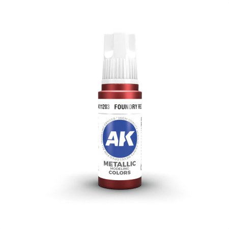 AK Interactive - Ak Interactive 11203 - Foundry Red 17ml