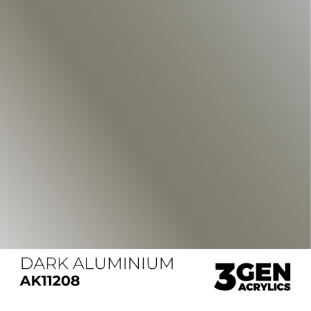 Ak Interactive 11208 - Dark Aluminium 17ml [1]