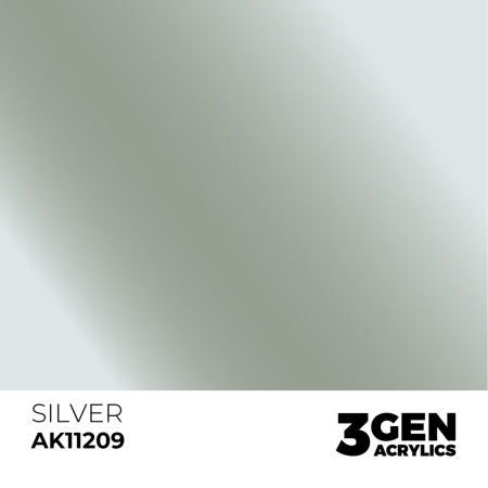 Ak Interactive 11209 - Silver 17ml [1]