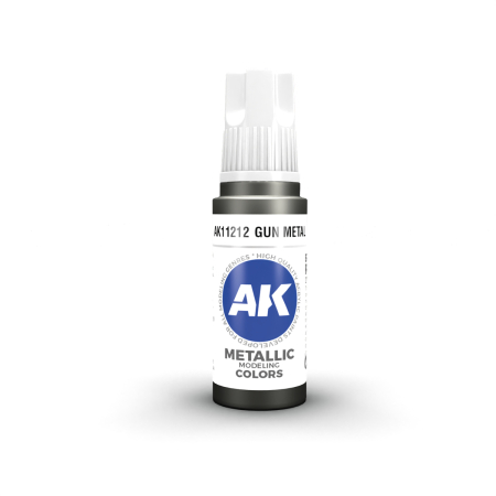 AK Interactive - Ak Interactive 11212 - Gun Metal 17ml