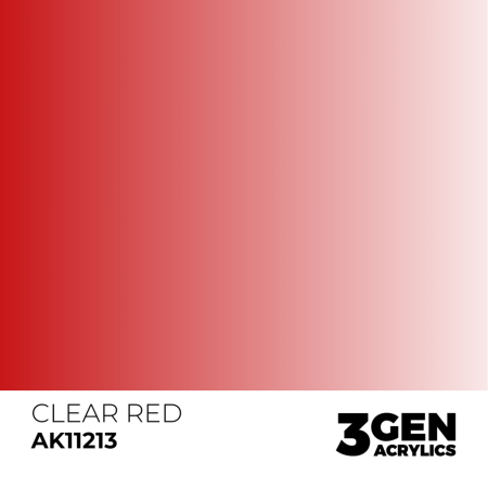 Ak Interactive 11213 - Clear Red 17ml [1]