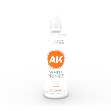 3Gen Paints - Ak Interactive 11240 - White Primer 100 ml