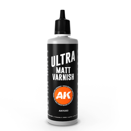 3Gen Paints - Ak Interactive 11252 - Ultra Matt Varnish 100ml