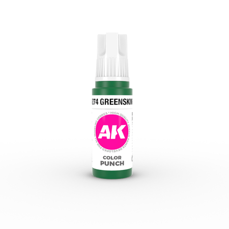 AK Interactive - Ak Interactive 11274 - Greenskin Punch COLOR PUNCH 17 ml