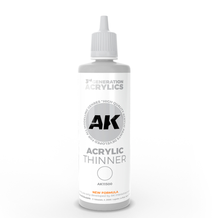 3Gen Paints - Ak Interactive 11500 - Acrylic Thinner 100 ml