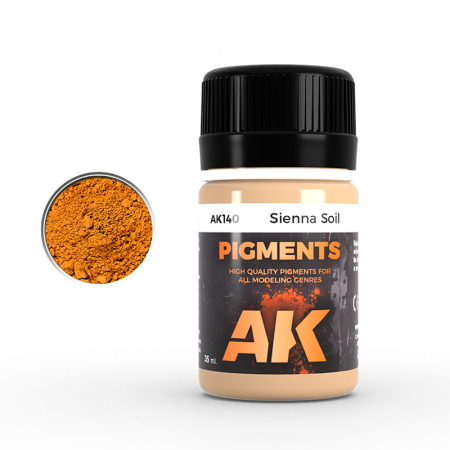 PIgmenti - AK Interactive 140 - Pigments - Sienna Soil