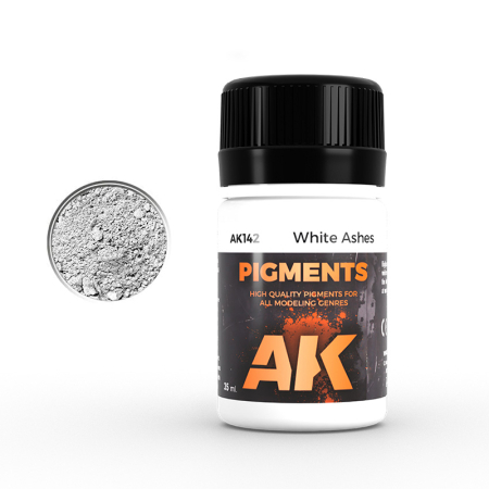 PIgmenti - AK Interactive 142 - Pigments - White Ashes