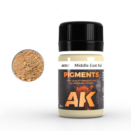 PIgmenti - AK Interactive 147 - Pigments - Middle East Soil