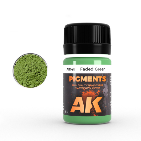 PIgmenti - AK Interactive 148 - Pigments - Faded Green