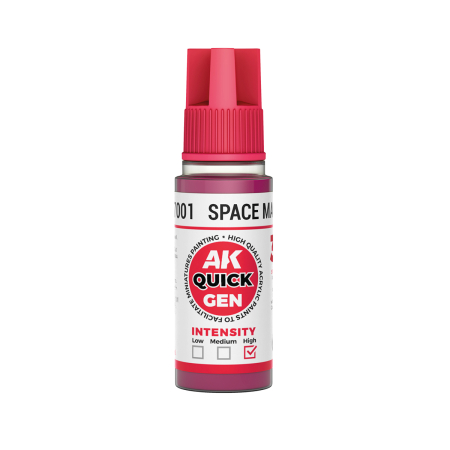Quick Gen Paints - AK Interactive 17001 - Space Magenta 18 ml - Quick Gen