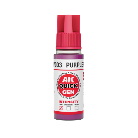 Quick Gen Paints - AK Interactive 17003 - Purple Flesh 18 ml - Quick Gen