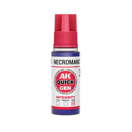 Quick Gen Paints - AK Interactive 17005 - Necromancer Purple 18 ml - Quick Gen