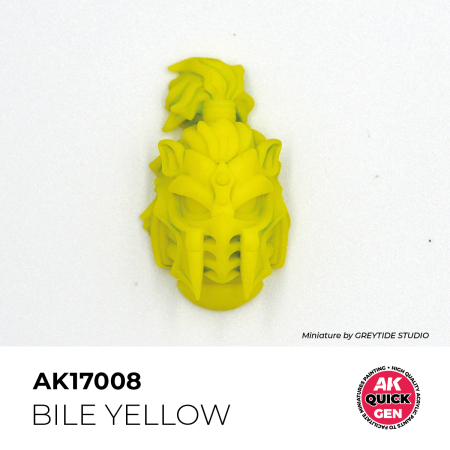 AK Interactive 17008 - Bile Yellow 18 ml - Quick Gen [1]