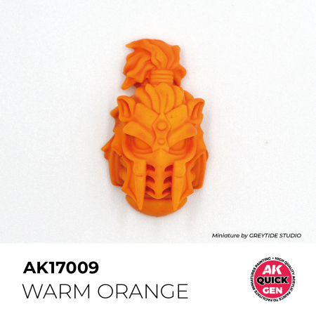 AK Interactive 17009 - Warm Orange 18 ml - Quick Gen [1]
