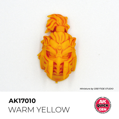 AK Interactive 17010 - Warm Yellow 18 ml - Quick Gen [1]