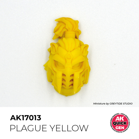AK Interactive 17013 - Plague Yellow 18 ml - Quick Gen [1]