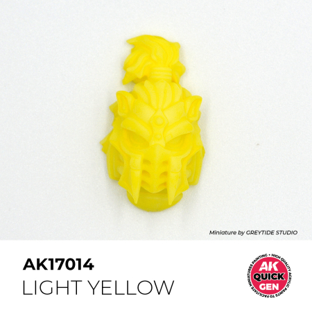 AK Interactive 17014 - Light Yellow 18 ml - Quick Gen [1]