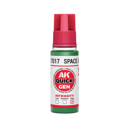 Quick Gen Paints - AK Interactive 17017 - Space Green 18 ml - Quick Gen