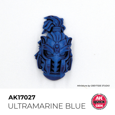 AK Interactive 17027 - Ultramarine Blue 18 ml - Quick Gen [1]