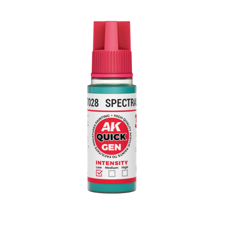 Quick Gen Paints - AK Interactive 17028 - Spectral Blue 18 ml - Quick Gen