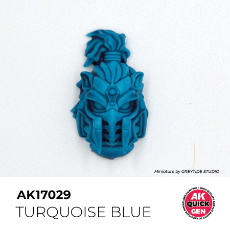 AK Interactive 17029 - Turquoise Blue 18 ml - Quick Gen [1]
