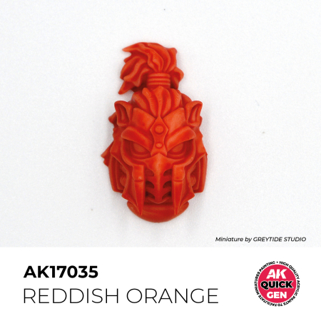 AK Interactive 17035 - Reddish Orange 18 ml - Quick Gen [1]