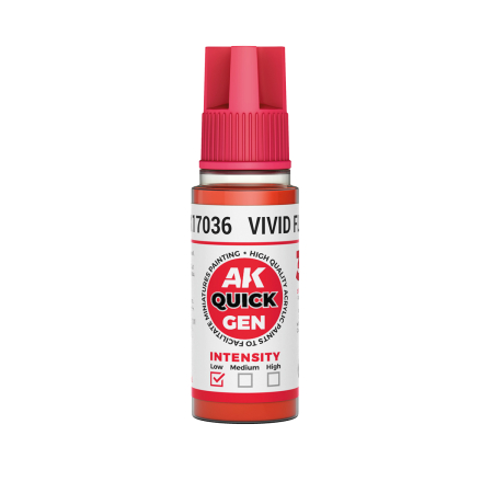 Quick Gen Paints - AK Interactive 17036 - Vivid Flesh 18 ml - Quick Gen