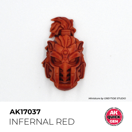 AK Interactive 17037 - Infernal Red 18 ml - Quick Gen [1]