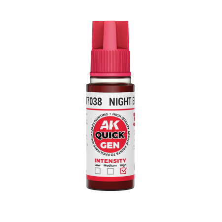 Quick Gen Paints - AK Interactive 17038 - Night Blood 18 ml - Quick Gen