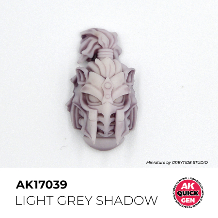 AK Interactive 17039 - Light Grey Shadow 18 ml - Quick Gen [1]