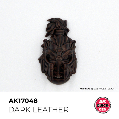 AK Interactive 17048 - Dark Leather 18 ml - Quick Gen [1]
