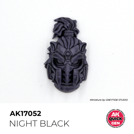 AK Interactive 17052 - Night Black 18 ml - Quick Gen [1]