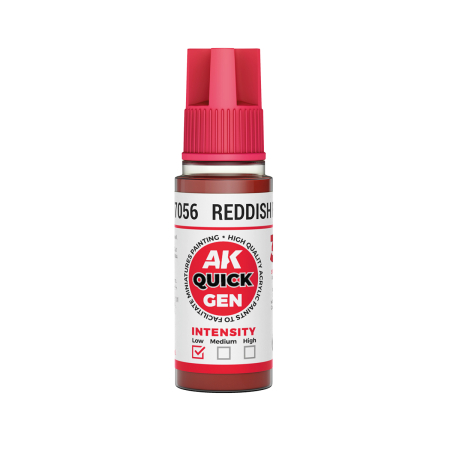 Quick Gen Paints - AK Interactive 17056 - Reddish Flesh 18 ml - Quick Gen
