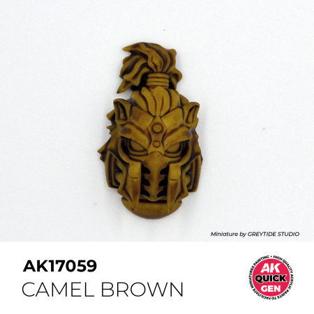 AK Interactive 17059 - Camel Brown 18 ml - Quick Gen [1]