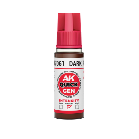 Quick Gen Paints - AK Interactive 17061 - Dark Flesh 18 ml - Quick Gen