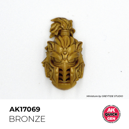 AK Interactive 17069 - Bronze 18 ml - Quick Gen [1]