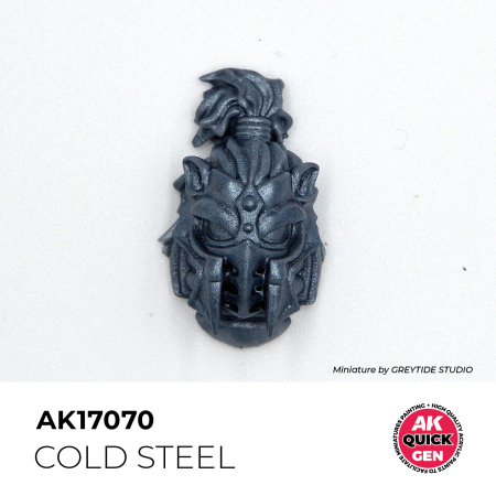 AK Interactive 17070 - Cold Steel 18 ml - Quick Gen [1]