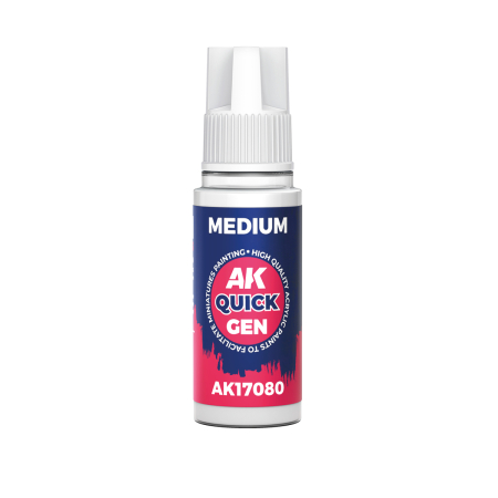 Quick Gen Paints - AK Interactive 17080 - Medium 18 ml - Quick Gen