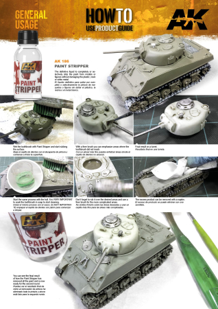 AK Interactive 186 - Auxiliary - Paint Stripper Fluid 100ml [1]