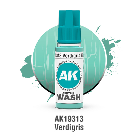 Noutati - AK Interactive 19313 - Verdigris Wash 18ml