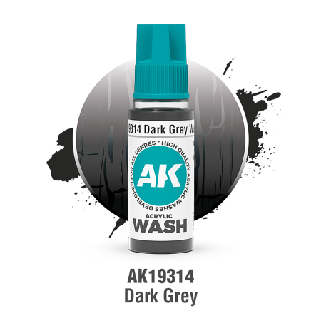 Noutati - AK Interactive 19314 - Dark Grey Wash 18ml